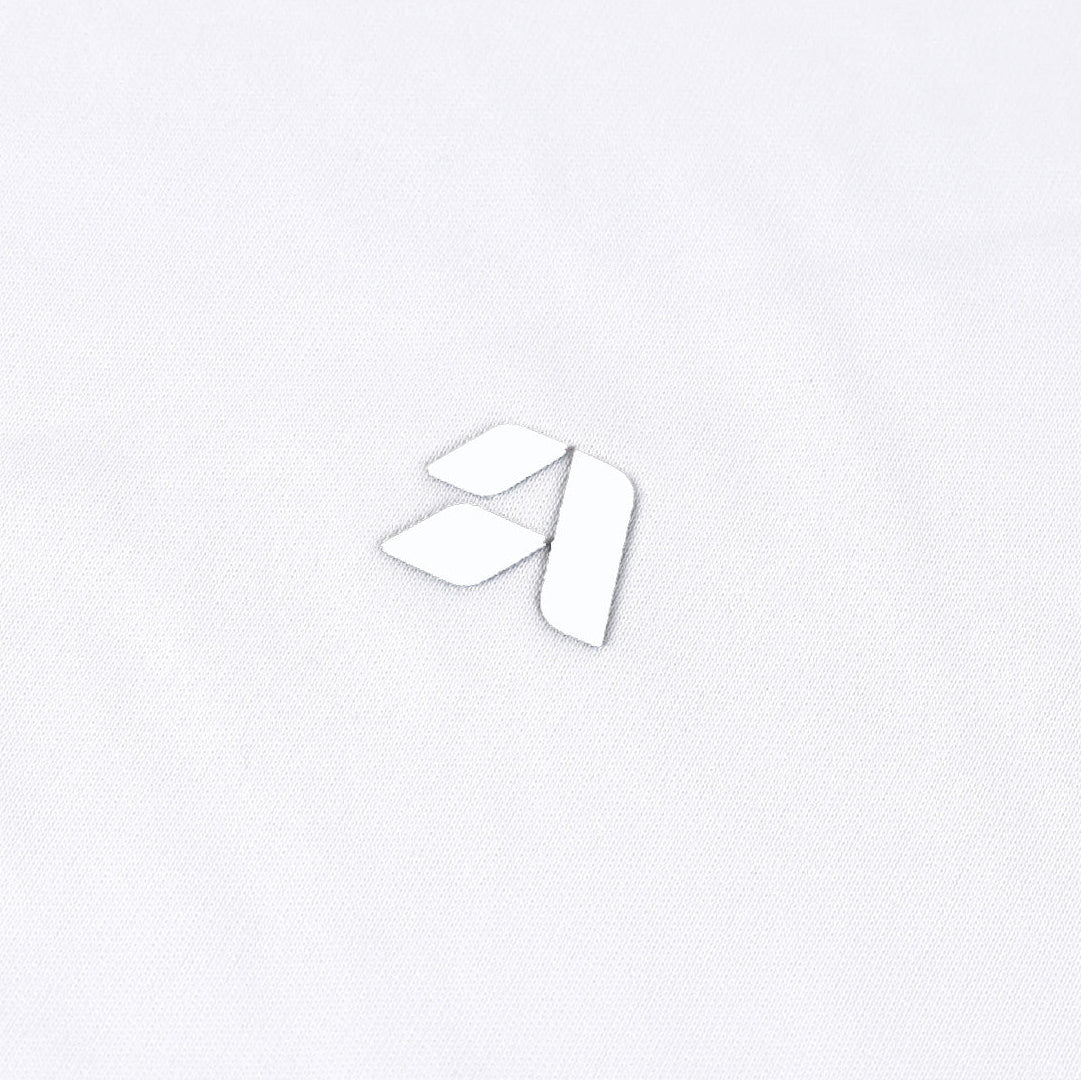 White Aveyo Blade Polo