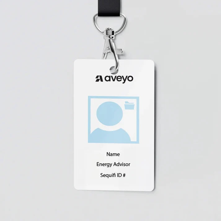 Aveyo Sales ID Badge