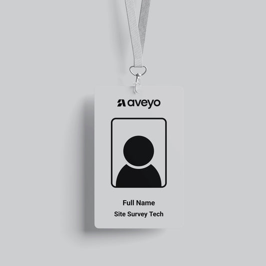 Aveyo Site Survey ID Badge