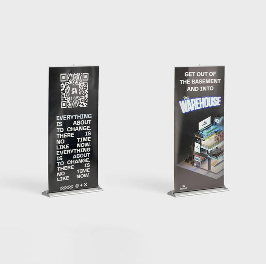 Aveyo Pop Up Banner